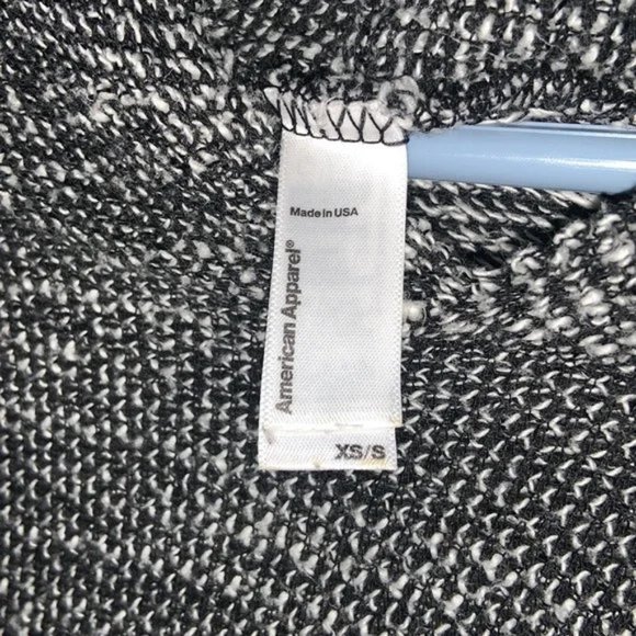 American Apparel The Poncho Hooded Cotton/Poly Sweatshirt, Size US Men’s XS/S - Picture 7 of 7